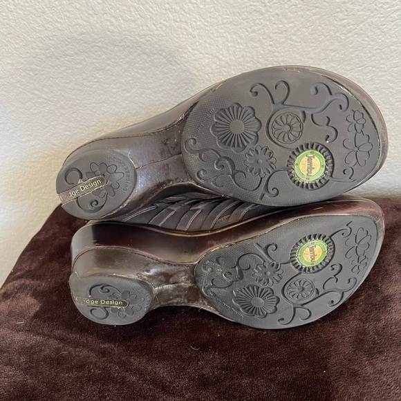 Jambu brown leather booties - Picture 4 of 10